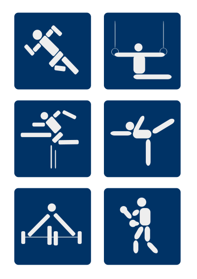 Sport Pictograms clipart