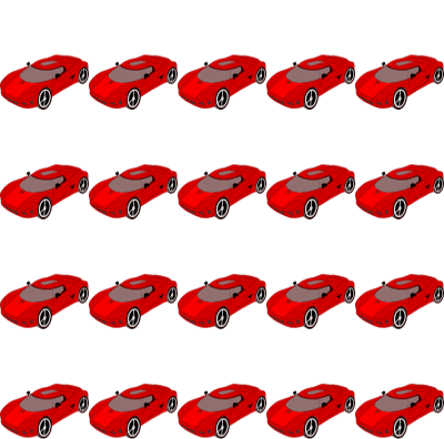 Sports car pattern clipart