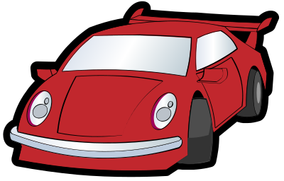 Sporty Car clipart