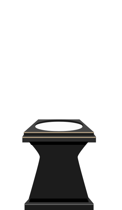 Spotlight pedestal from Glitch clipart