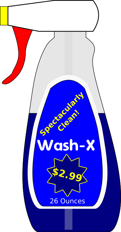 Spray Cleaner clipart