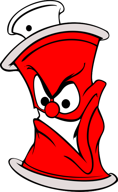 Spraycan cartoon clipart