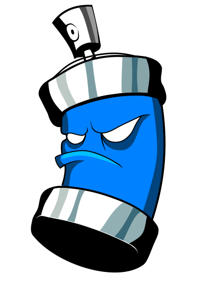 SprayCan Graffiti clipart