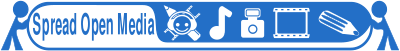 Spreading Open Media 468x60 With text clipart