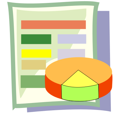Spreadsheet clipart
