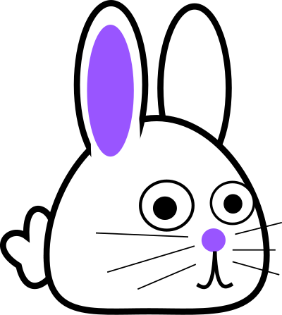 Spring Bunny 2 clipart