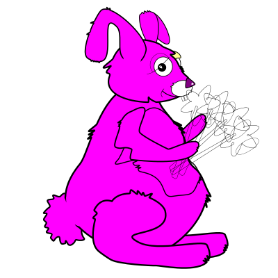 Spring Bunny clipart