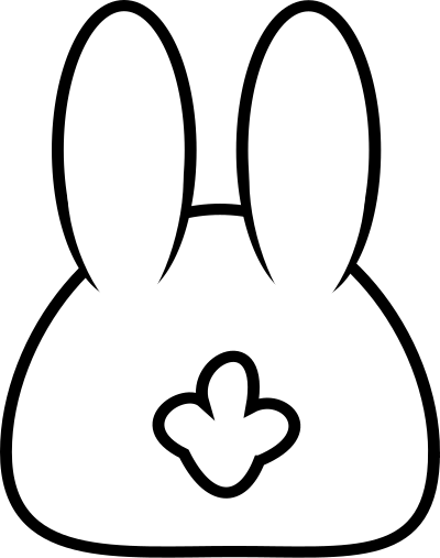 Spring Bunny 6 clipart