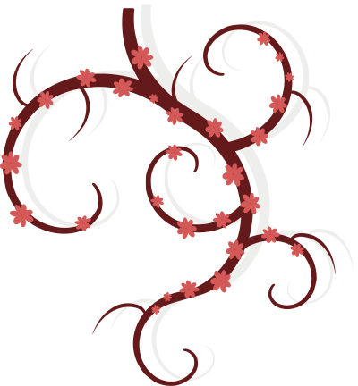 Spring swirl clipart