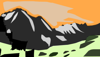 Spring thaw clipart