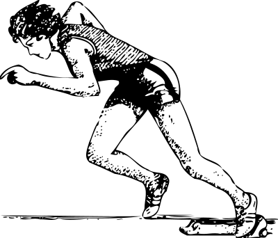 Sprinter clipart