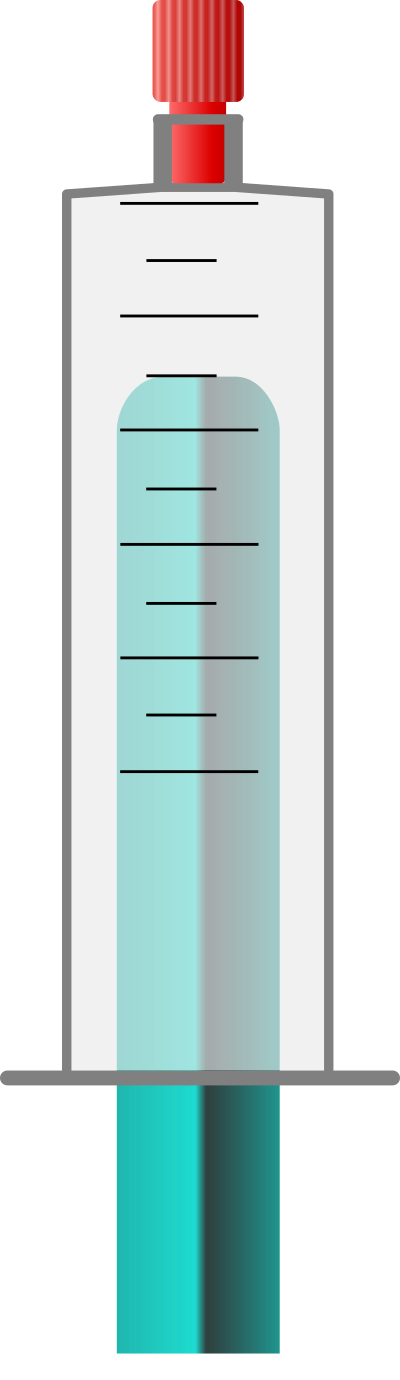 Spritze LuerLock 50 ml Einfach clipart