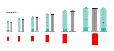 Spritzen Set / Set of Syringes clipart