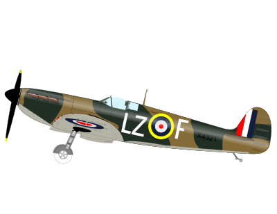 SPTITFIRE Mk I clipart