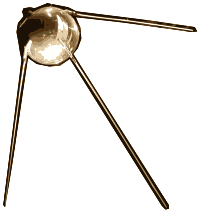 Sputnik 1 clipart