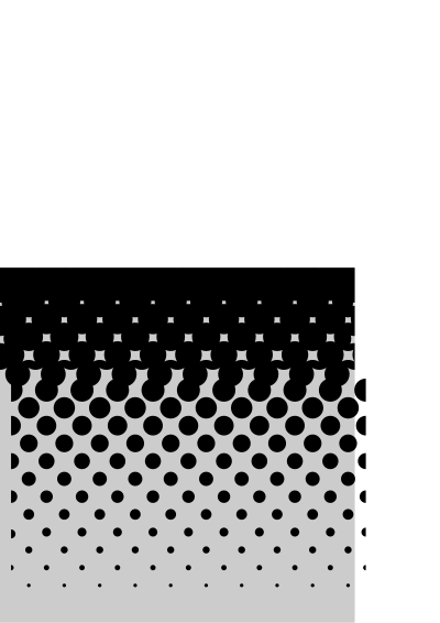 Square gradient halftone clipart