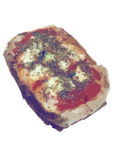 Square Pizza clipart