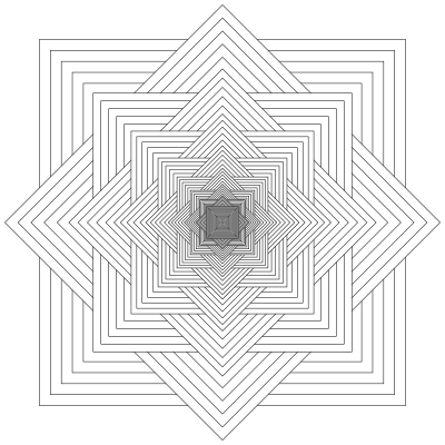 Square Rosette clipart