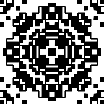 Square Snowflake 2 clipart