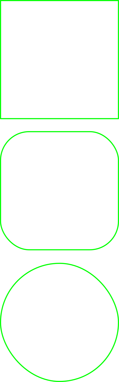 Square to Circle clipart