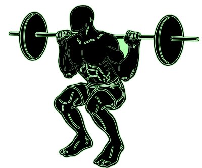 Squat clipart