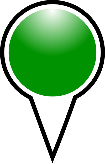 Squat-marker-green clipart