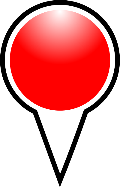 Squat-marker-red clipart