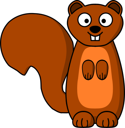 Squirrel clipart