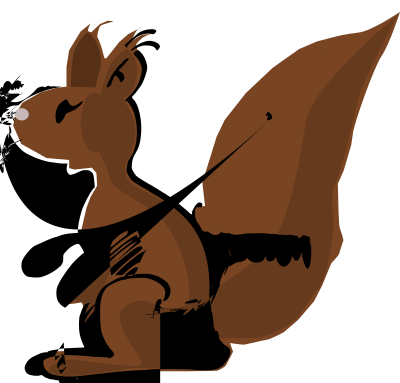 Squirrel clipart