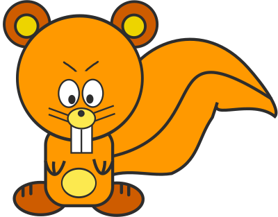 Squirrel clipart