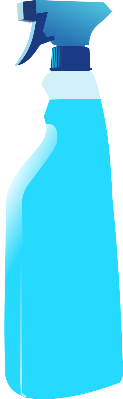 Squirt bottle 2 clipart