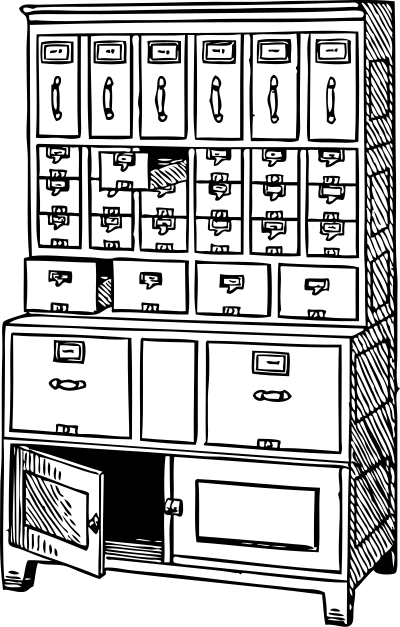 Stack of horizontal sections clipart