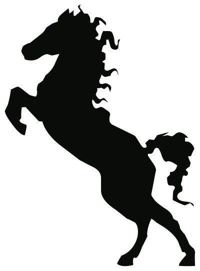 Stallion Silhouette clipart