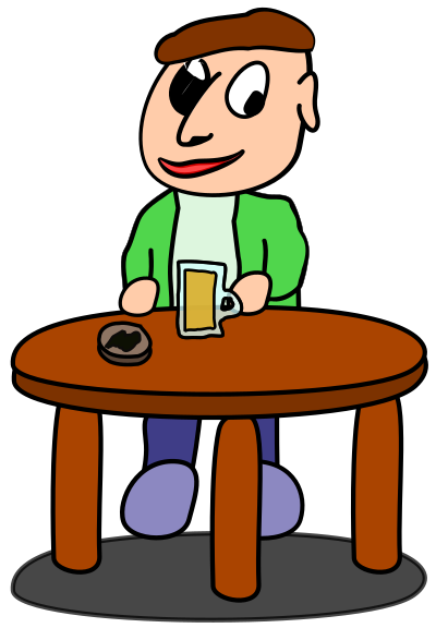 Standing Bar clipart