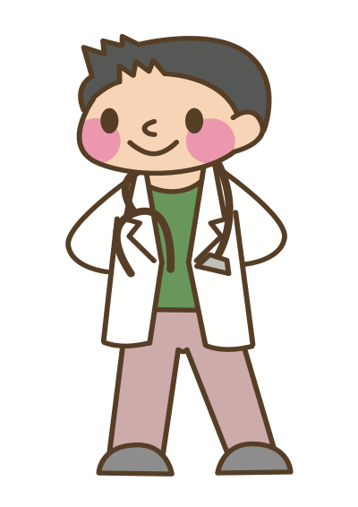 Standing Doctor clipart