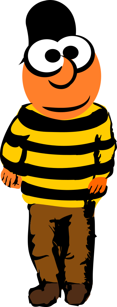Standing doll clipart