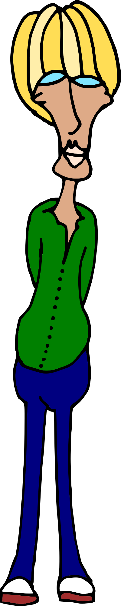 Standing Dude clipart