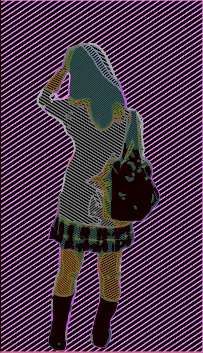 Standing Lady 1 clipart