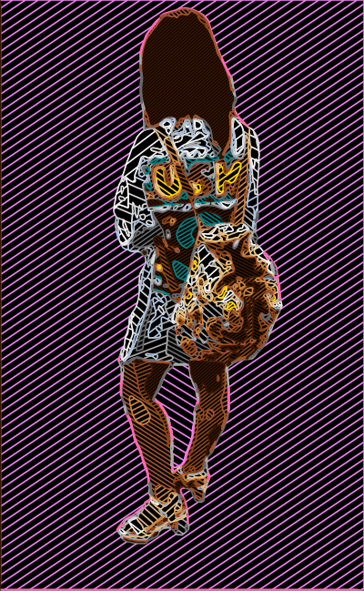 Standing Lady 12 clipart