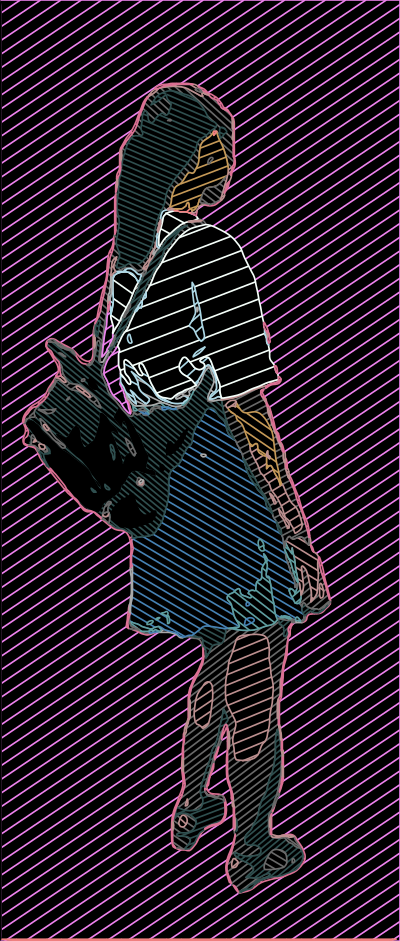 Standing Lady 15 clipart