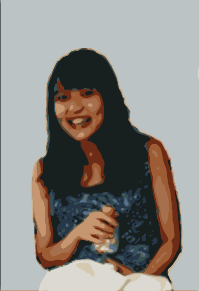 Standing Lady 18 Remix clipart