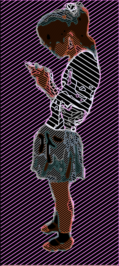 Standing Lady 3 clipart