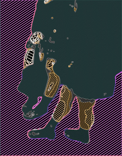 Standing Lady 5 clipart