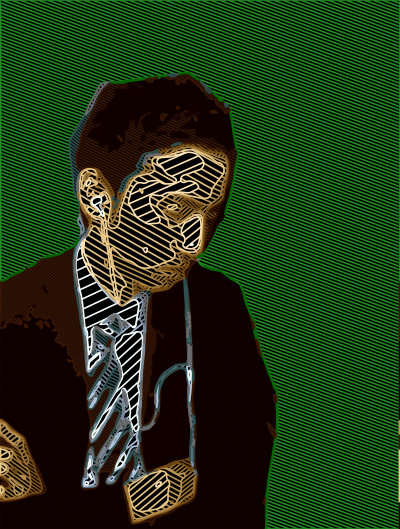 Standing Man 1 clipart