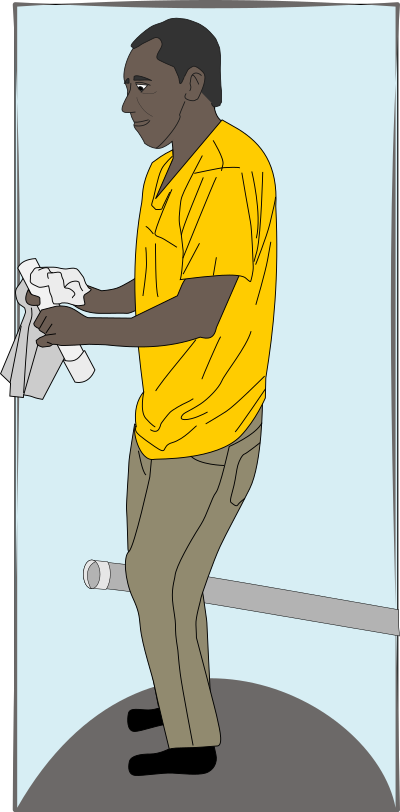Standing Man clipart