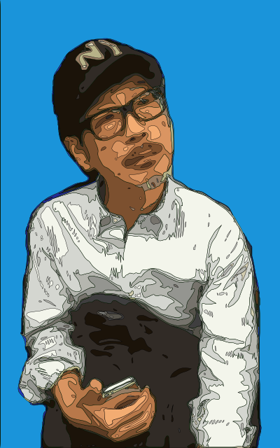 Standing Man 6 - Remix clipart