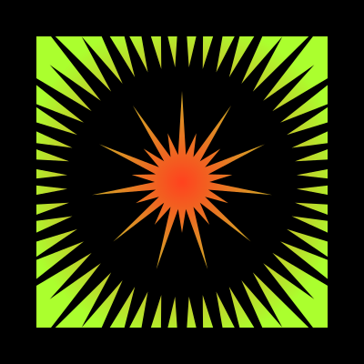 Star Burst clipart