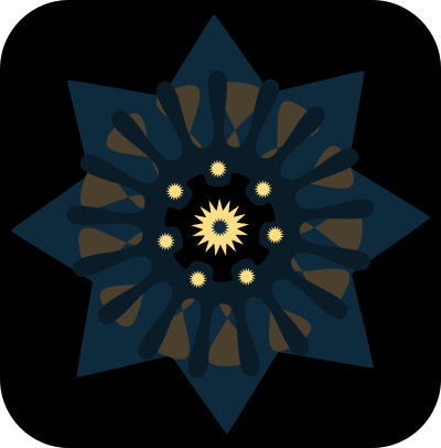 Star Button clipart