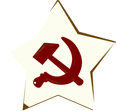 Star of Soviet soldier clipart