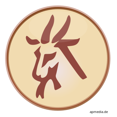 Star Sign Goat clipart